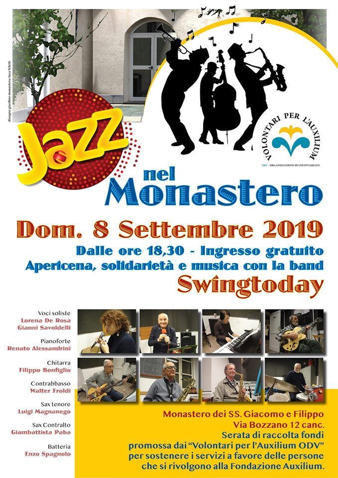 8 Settembre: “Jazz nel Monastero”!