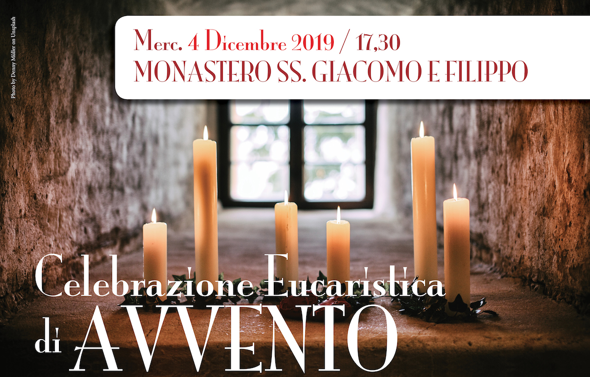 4 Dicembre: Celebrazione Eucaristica di Avvento al Monastero