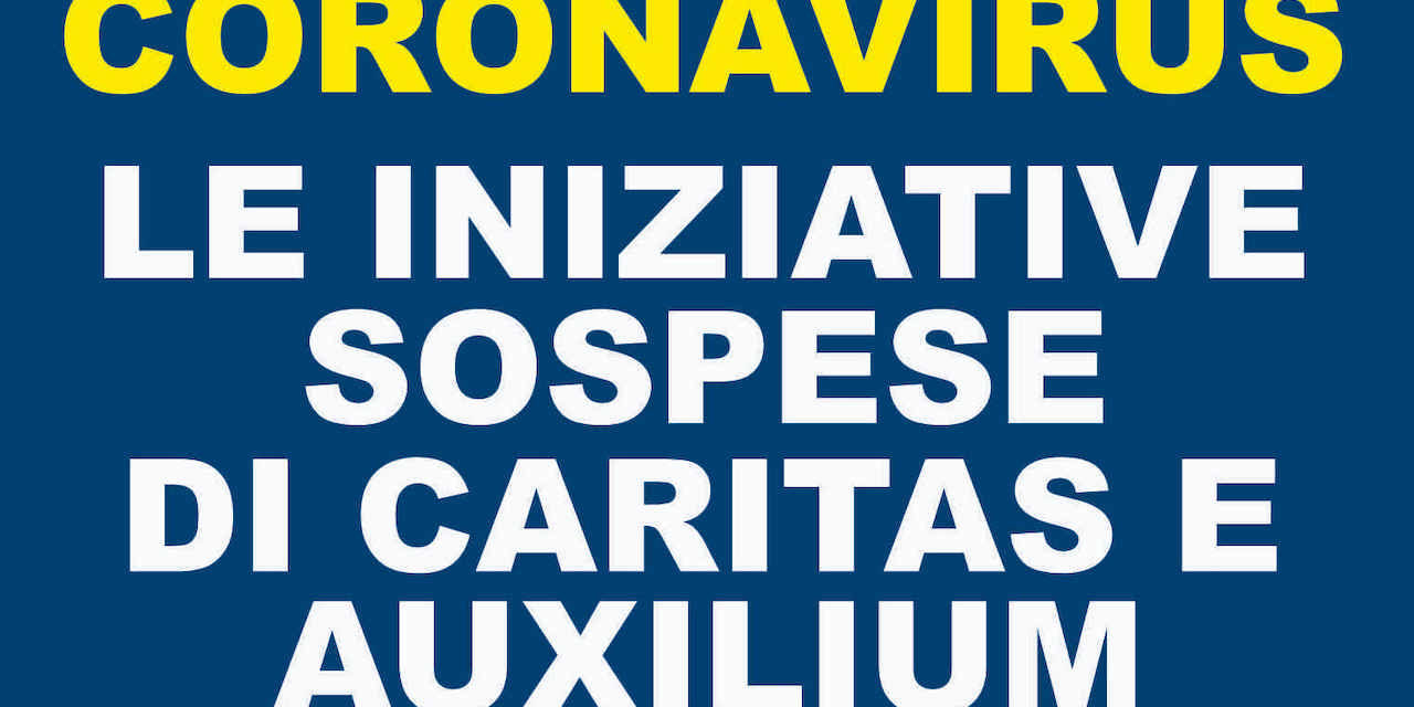 CORONAVIRUS Caritas Genova: le iniziative sospese o rinviate