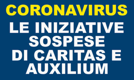 CORONAVIRUS Caritas Genova: le iniziative sospese o rinviate