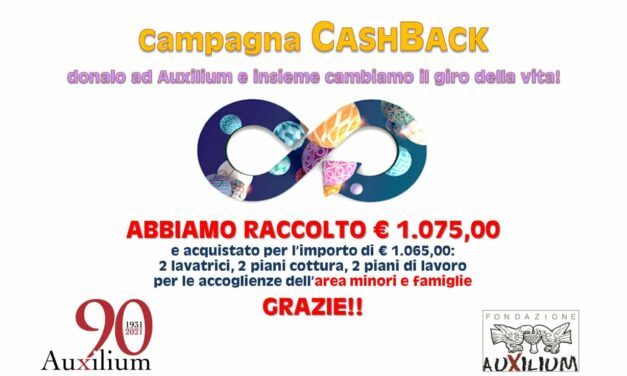 Grazie!  – Campagna CashBack