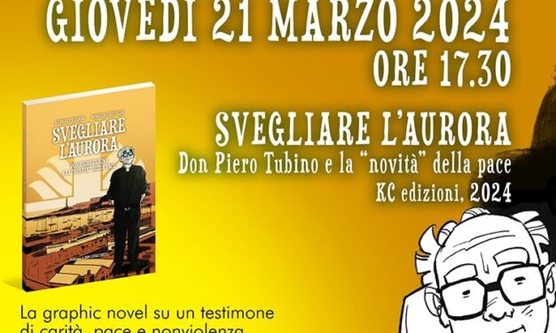 21 Marzo 2024, Casa della Giovane. Una graphic novel per don Piero Tubino