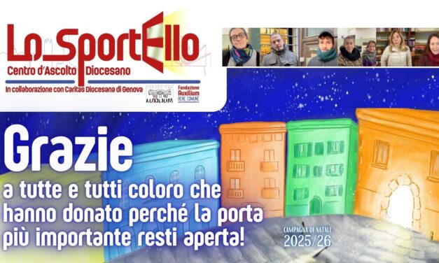 Lo Sportello: i risultati della campagna di Natale 2025